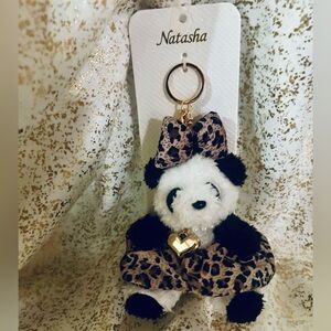 Panda Bear Bag Charm/Keychain